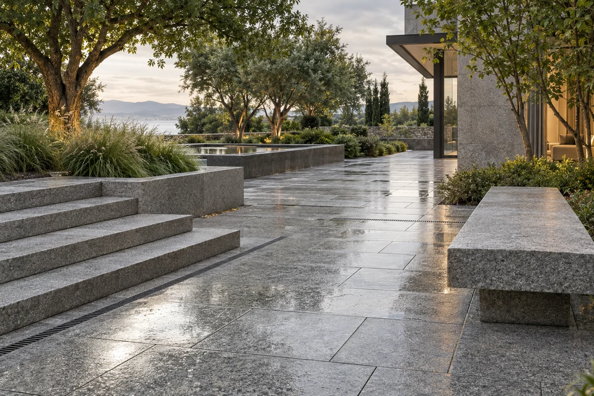 Landscape & paving